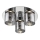 LED Ceiling light EVOLUTION 3xLED/5W/230V shiny chrome