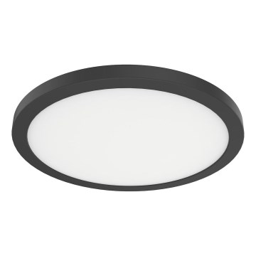 LED Ceiling Light EVORA LED/18W/230V 3000/4000/6000K Ø 22.5 cm black