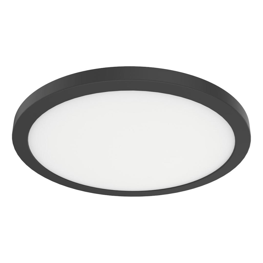 LED Ceiling Light EVORA LED/18W/230V 3000/4000/6000K Ø 22.5 cm black