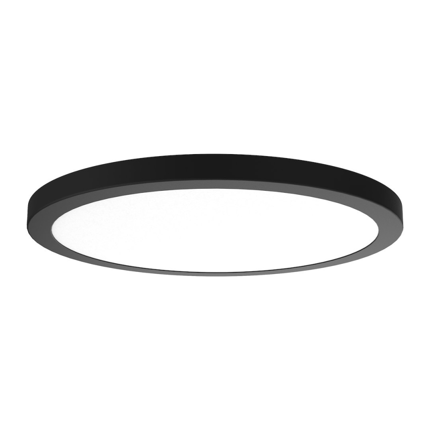 LED Ceiling Light EVORA LED/18W/230V 3000/4000/6000K Ø 22.5 cm black