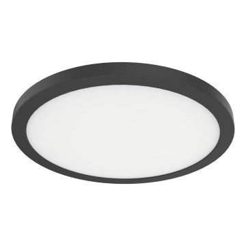 LED Ceiling Light EVORA LED/24W/230V 3000/4000/6000K Ø 30 cm Black