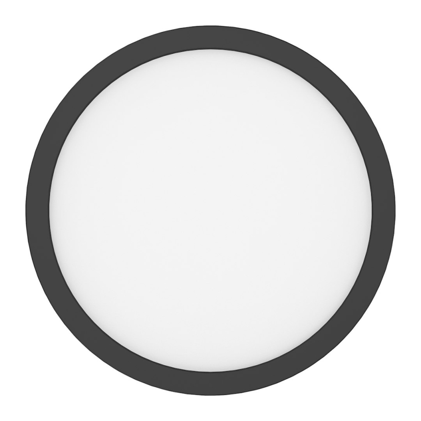 LED Ceiling Light EVORA LED/24W/230V 3000/4000/6000K Ø 30 cm Black