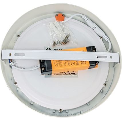 LED Ceiling light FENIX LED/12W/230V 2800K d. 17 cm