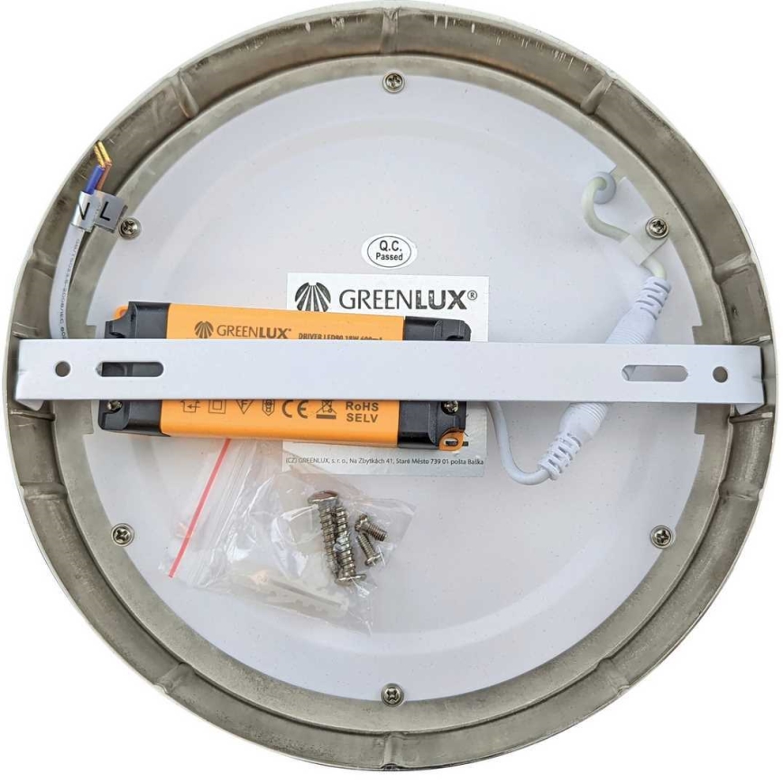 LED Ceiling light FENIX LED/18W/230V 3800K d. 22,5 cm