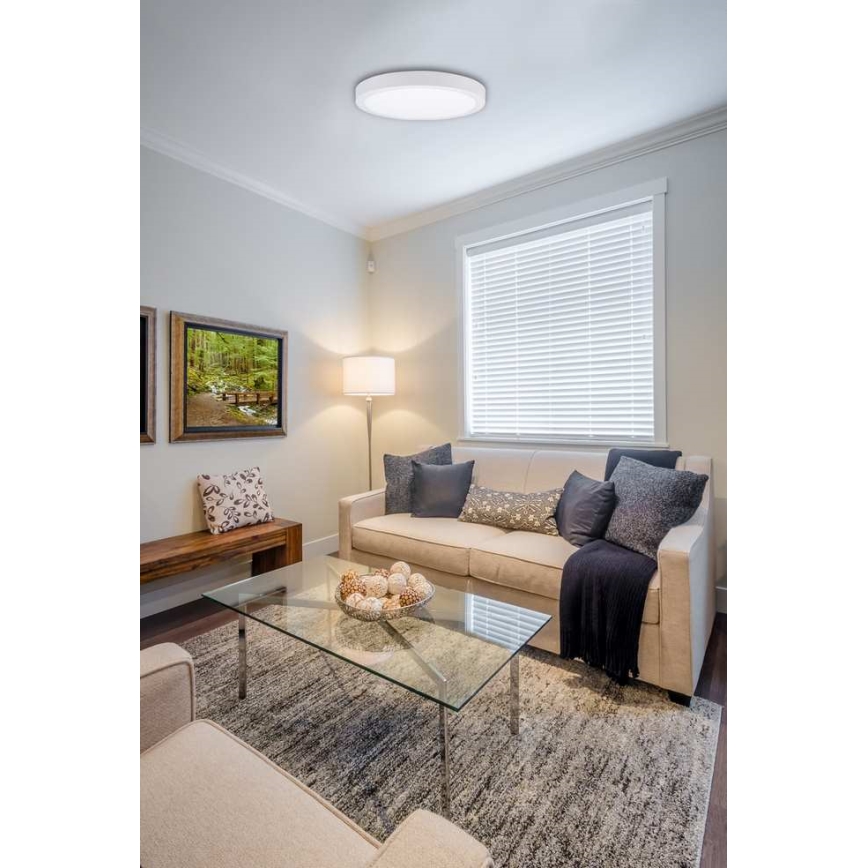 LED Ceiling light FENIX LED/24W/230V 3800K d. 29,8 cm snow white