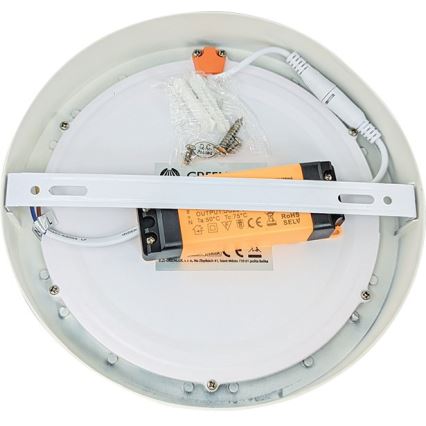 LED Ceiling light FENIX LED/24W/230V 3800K d. 29,8 cm snow white