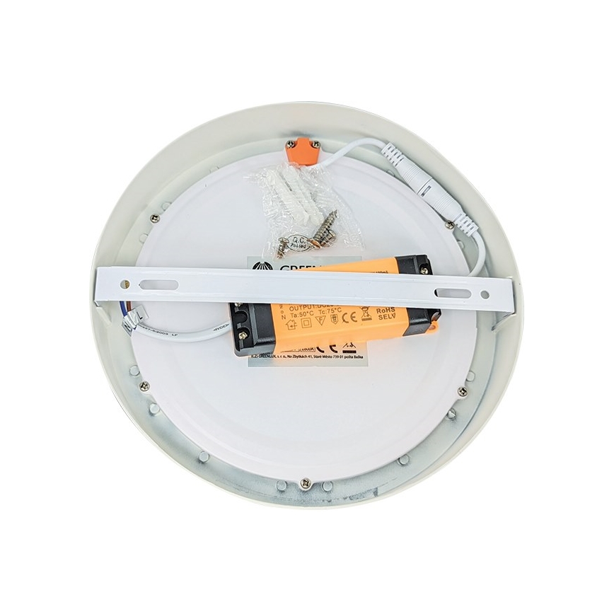 LED Ceiling light FENIX LED/24W/230V 3800K d. 29,8 cm snow white