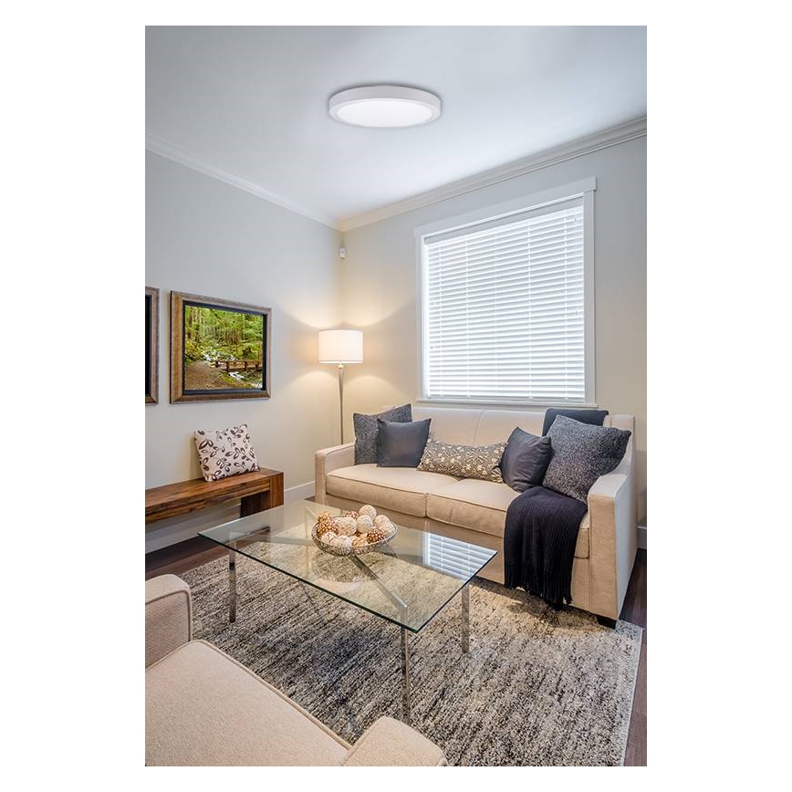 LED Ceiling light FENIX LED/32W/230V 3800K d. 40 cm snow white
