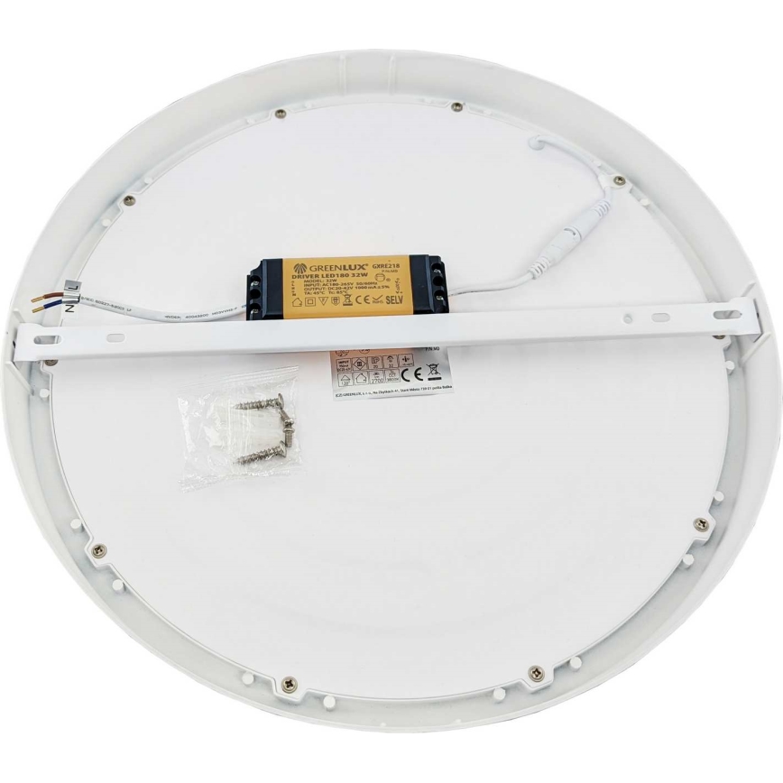 LED Ceiling light FENIX LED/32W/230V 3800K d. 40 cm snow white