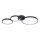LED Ceiling light FLAMENCO LED/33W/230V 4000K black