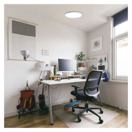 LED Ceiling light FLORI LED/18W/230V 4000K white d. 29 cm