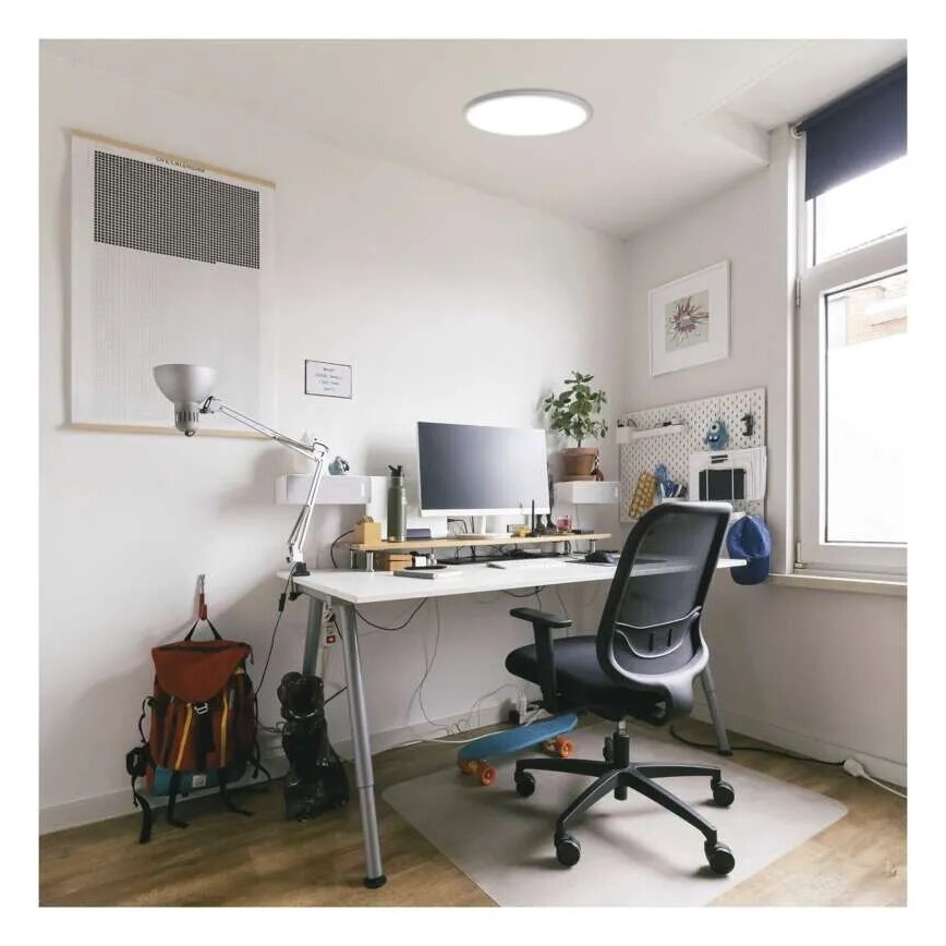 LED Ceiling light FLORI LED/18W/230V 4000K white d. 29 cm