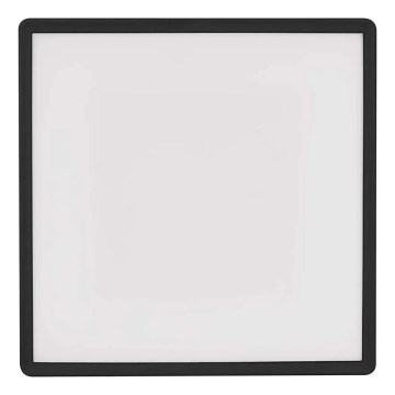 LED Ceiling light FLORI LED/22W/230V 4000K black 42x42 cm