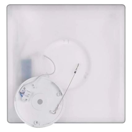 LED Ceiling light FLORI LED/22W/230V 4000K black 42x42 cm