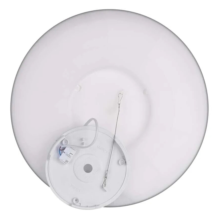 LED Ceiling light FLORI LED/22W/230V 4000K black d. 42 cm