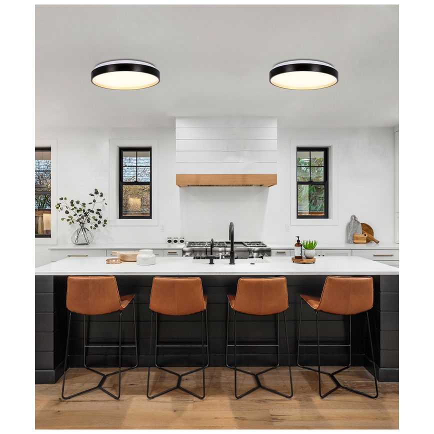 LED Ceiling light FLORIDA LED/18W/230V black