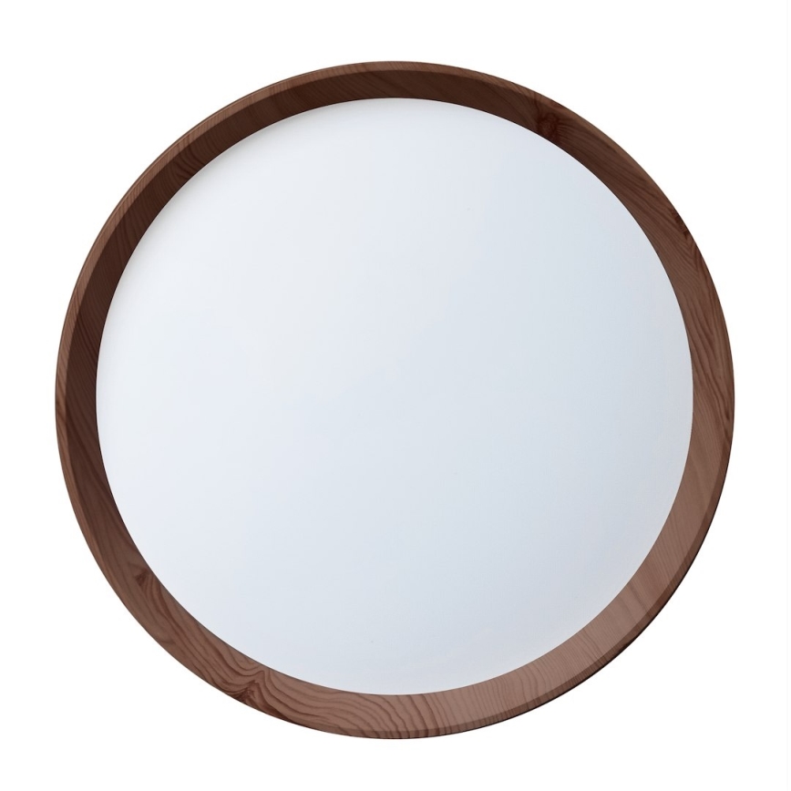 LED Ceiling Light FOREST LED/24W/230V Ø 39 cm Brown