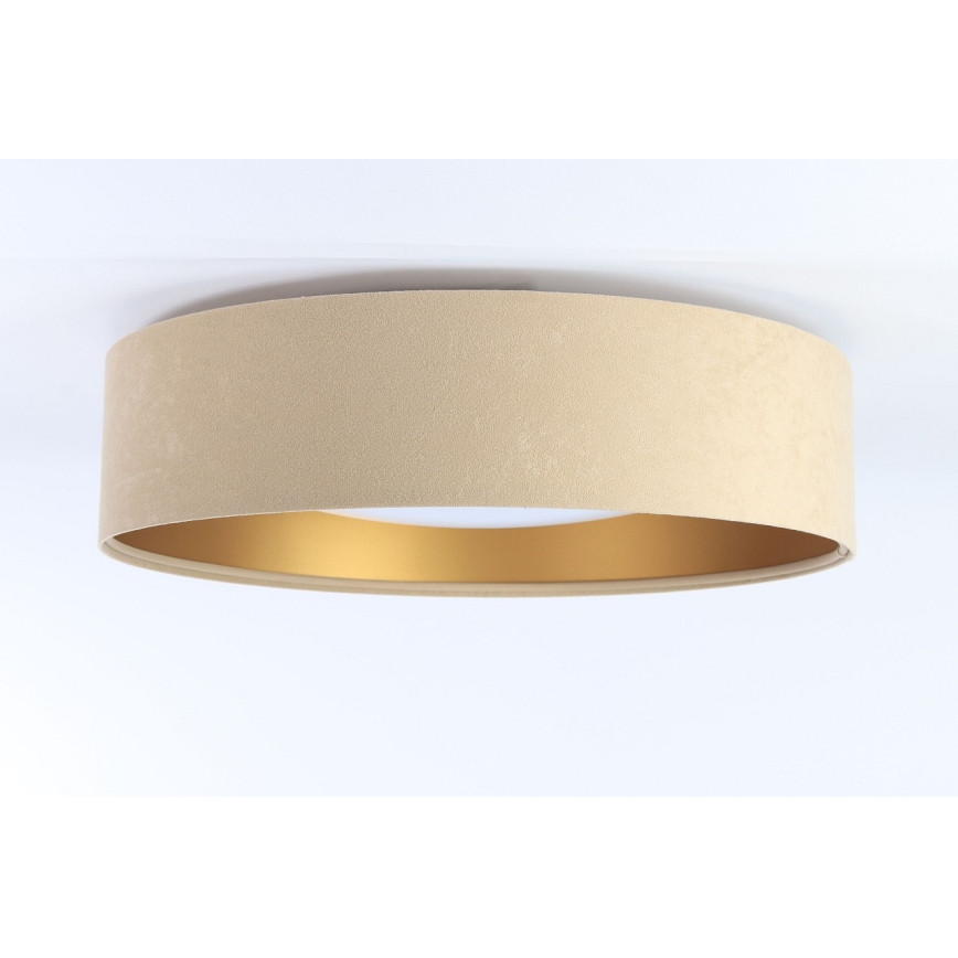 LED Ceiling light GALAXY 1xLED/24W/230V d. 44 cm beige/golden