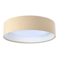 LED Ceiling light GALAXY 1xLED/24W/230V d. 44 cm beige/white