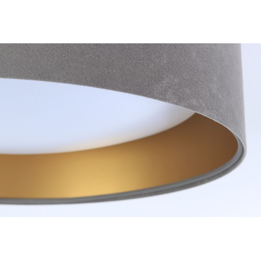 LED Ceiling Light GALAXY LED/24W/230V Ø 44 cm grey/gold