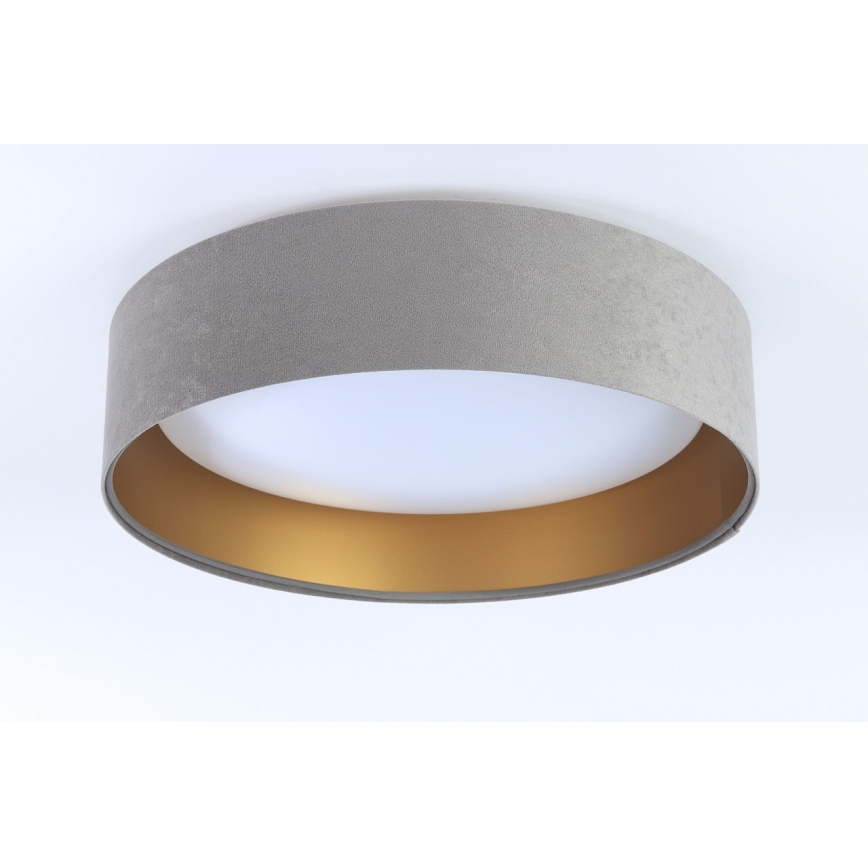 LED Ceiling Light GALAXY LED/24W/230V Ø 44 cm grey/gold