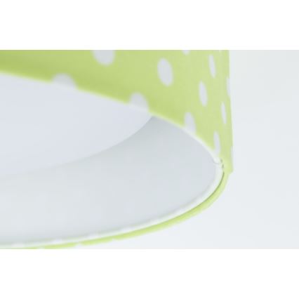 LED Children's ceiling light GALAXY KIDS LED/24W/230V dots green/white