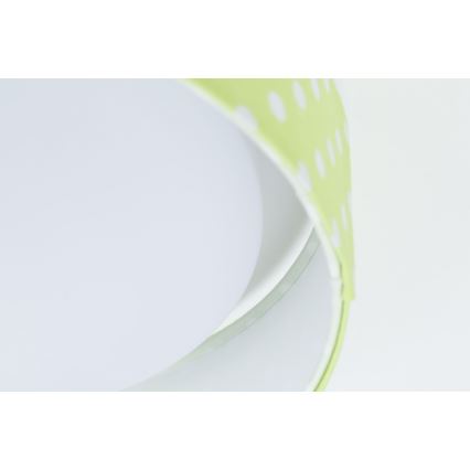 LED Children's ceiling light GALAXY KIDS LED/24W/230V dots green/white