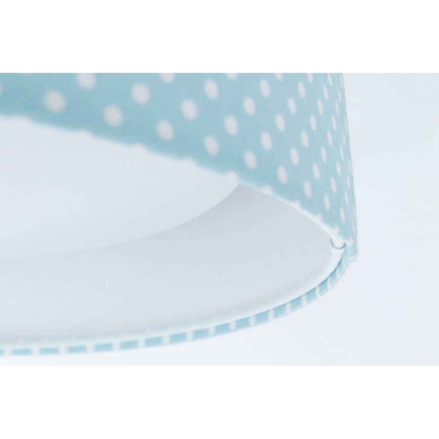 LED Children's ceiling light GALAXY KIDS LED/24W/230V dots turquoise/white