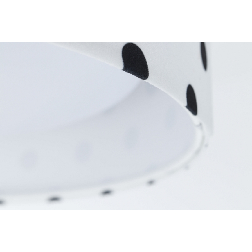 LED Children's ceiling light GALAXY KIDS LED/24W/230V dots white/black