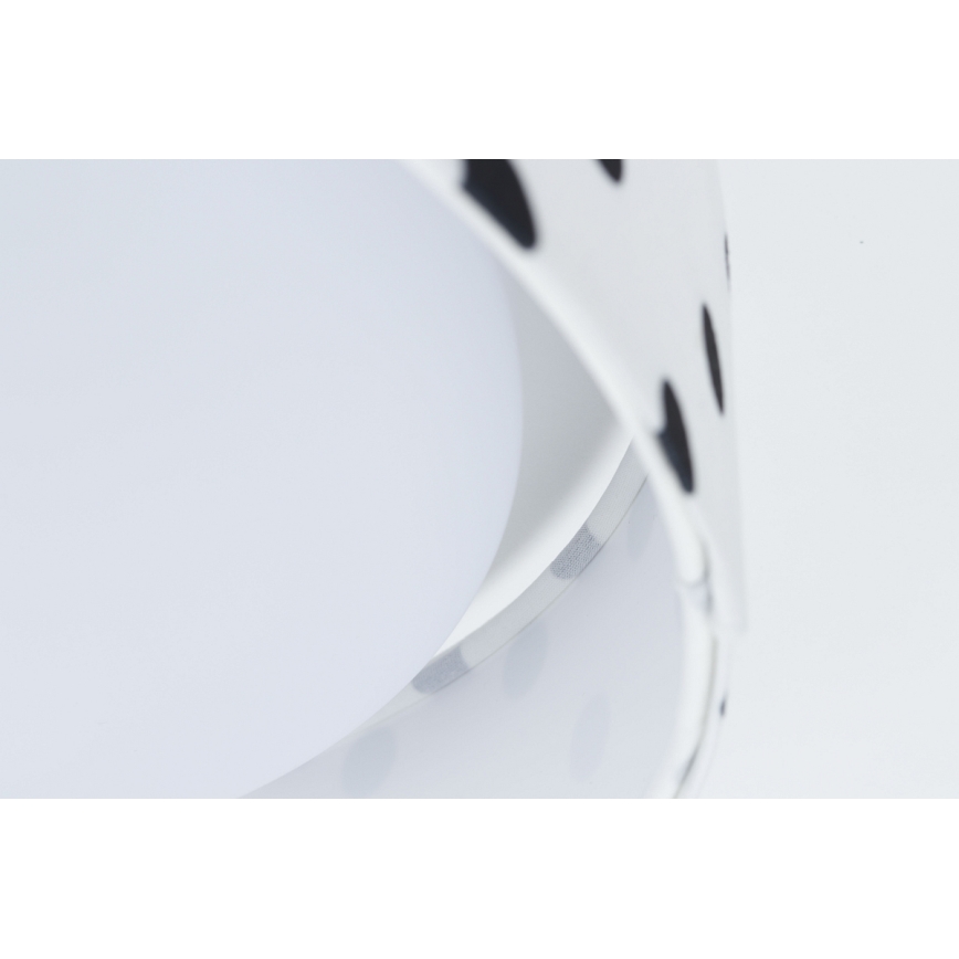 LED Children's ceiling light GALAXY KIDS LED/24W/230V dots white/black