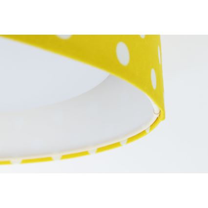 LED Children's ceiling light GALAXY KIDS LED/24W/230V dots yellow/white