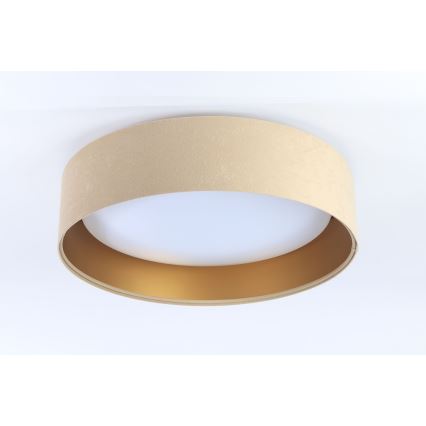 LED Ceiling Light GALAXY LED/24W/230V Ø 44 cm beige/gold
