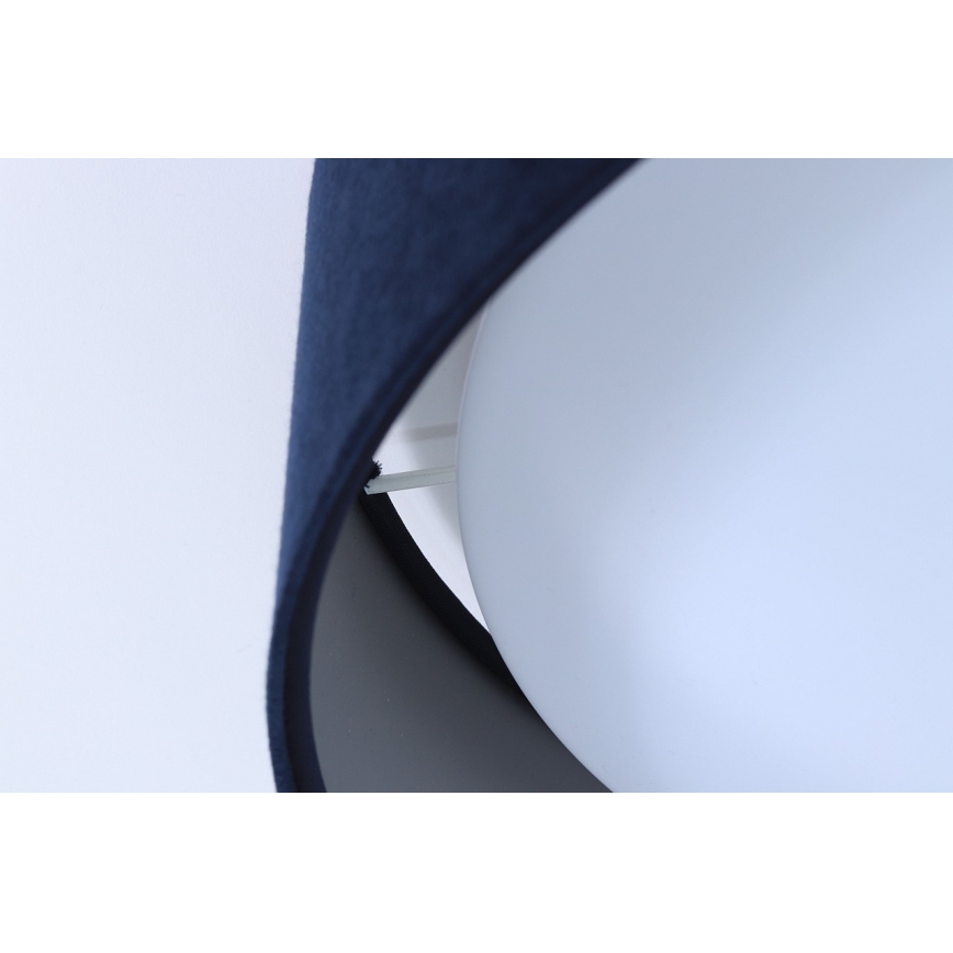 LED ceiling light GALAXY LED/24W/230V Ø 44 cm blue/silver