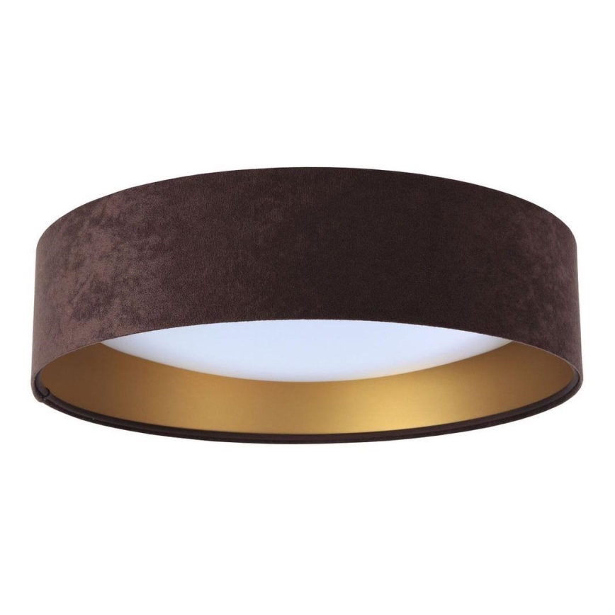 LED Ceiling light GALAXY LED/24W/230V d. 44 cm brown/gold