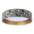 LED Ceiling light GALAXY LED/24W/230V d. 44 cm colorful/gold