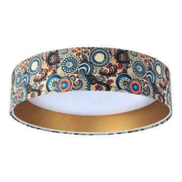 LED Ceiling light GALAXY LED/24W/230V d. 44 cm colorful/gold