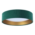 LED Ceiling light GALAXY LED/24W/230V d. 44 cm green/gold