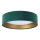 LED Ceiling light GALAXY LED/24W/230V d. 44 cm green/gold