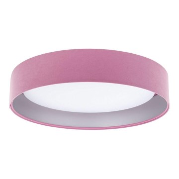 LED Ceiling light GALAXY LED/24W/230V d. 44 cm pink/silver