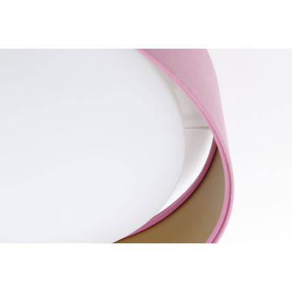 LED Ceiling light GALAXY LED/24W/230V d. 44 cm pink/gold