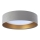 LED Ceiling Light GALAXY LED/24W/230V Ø 44 cm Gray/Gold
