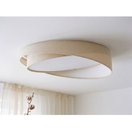 LED Ceiling Light GALAXY MODERN LED/24W/230V dia. 55 cm cream/white