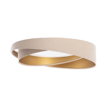 LED Ceiling Light GALAXY MODERN LED/24W/230V Ø 55 cm beige/gold