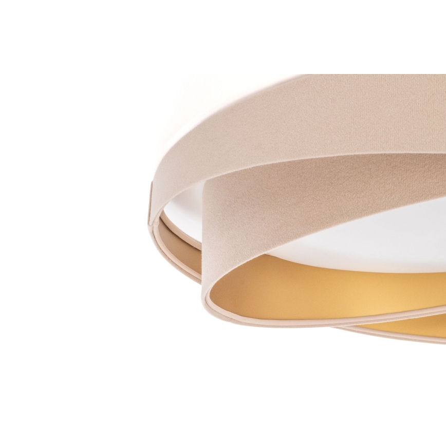 LED Ceiling Light GALAXY MODERN LED/24W/230V Ø 55 cm beige/gold