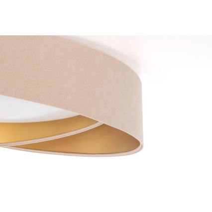 LED Ceiling Light GALAXY MODERN LED/24W/230V Ø 55 cm beige/gold