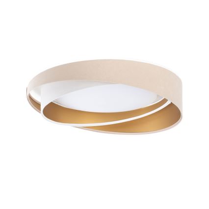 LED Ceiling Light GALAXY MODERN LED/24W/230V Ø 55 cm beige/white/gold