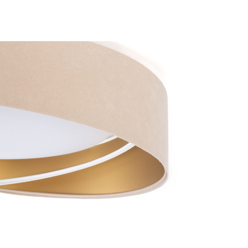 LED Ceiling Light GALAXY MODERN LED/24W/230V Ø 55 cm beige/white/gold