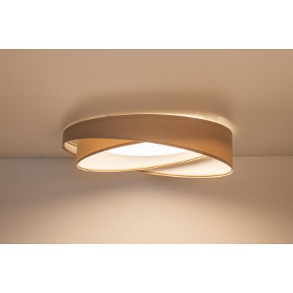 LED Ceiling Light GALAXY MODERN LED/24W/230V Ø 55 cm Beige/White