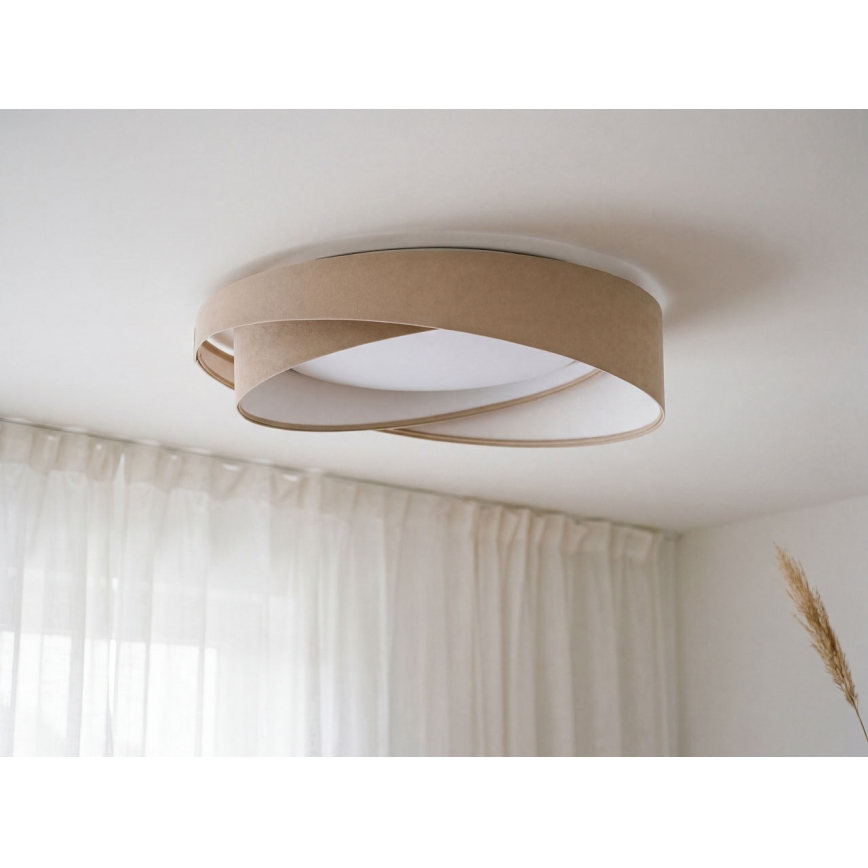 LED Ceiling Light GALAXY MODERN LED/24W/230V Ø 55 cm Beige/White