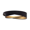 LED Ceiling Light GALAXY MODERN LED/24W/230V Ø 55 cm Black/Gold